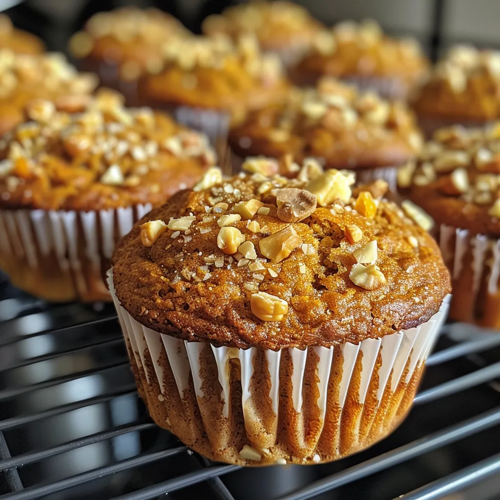 high-protein pumpkin muffins with cream cheese filling