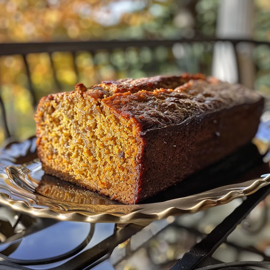 Pumpkin Banana Bread with Cinnamon