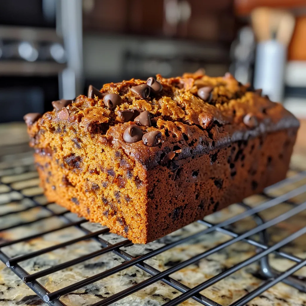 Pumpkin Chocolate Chip Bread